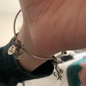 Alex & Ani Silver Charm Bracelet
